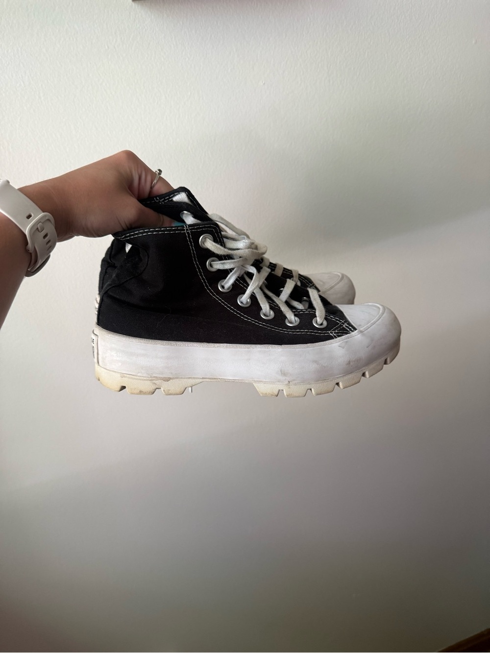 Converse All-Star Lugged Black High-Top Sneaker